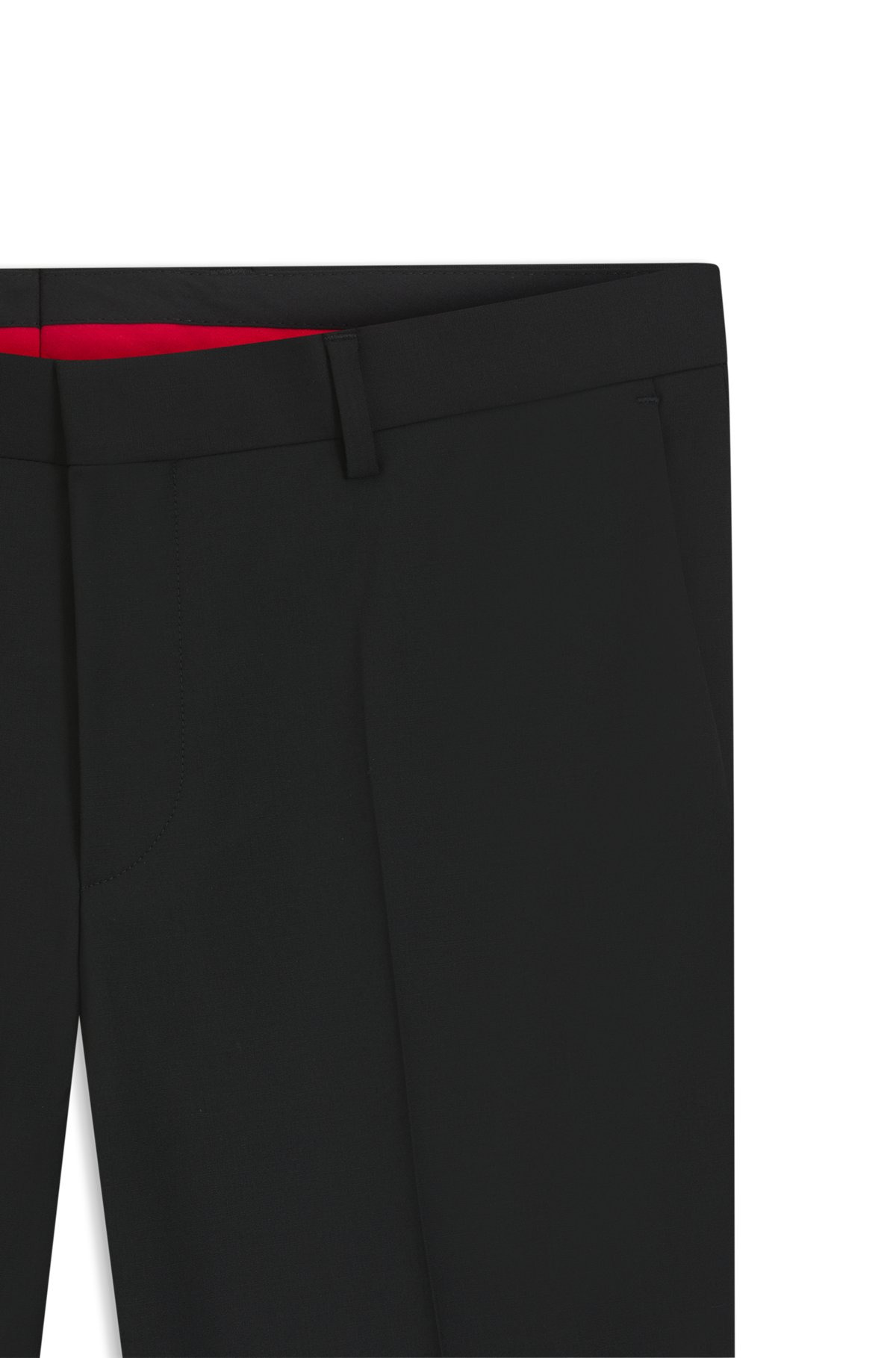 SLIM-FIT TROUSERS IN PERFORMANCE-STRETCH WOOL - 6