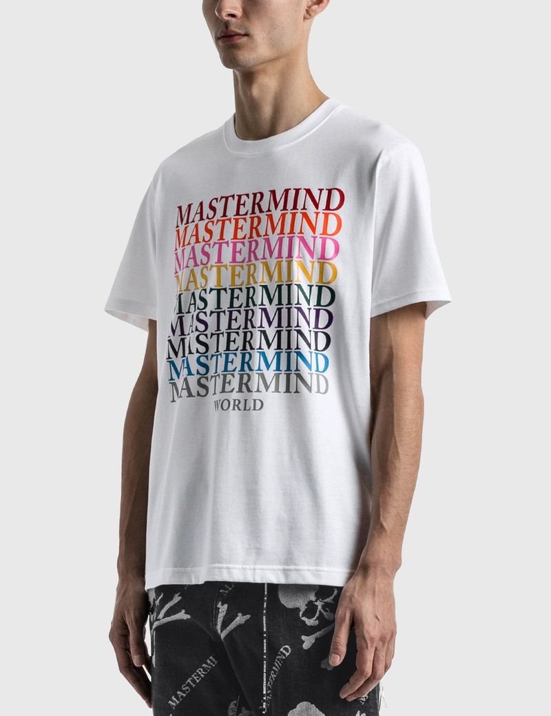 MASTERMIND WORLD MULTI LOGO T-SHIRT outlook