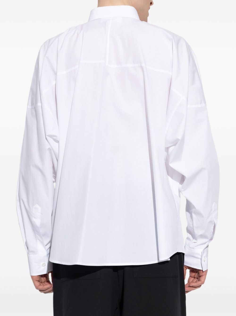 panelled shirt - 4