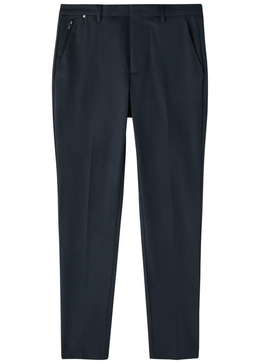 Boss Kaito Slim-leg Cotton-blend Chinos - 1