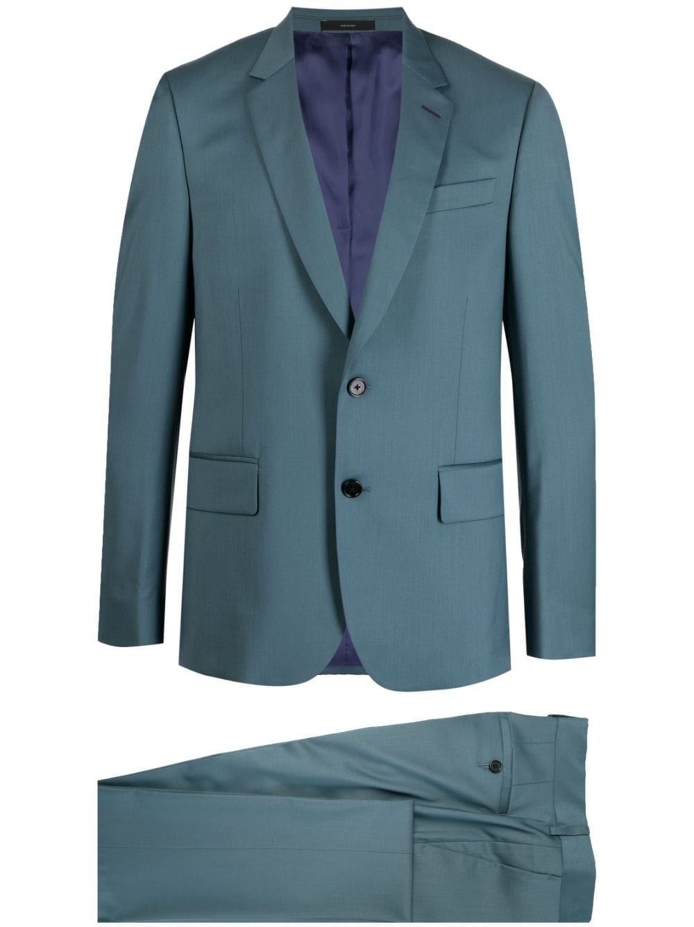 Paul Smith single-breasted wool suit - Blue