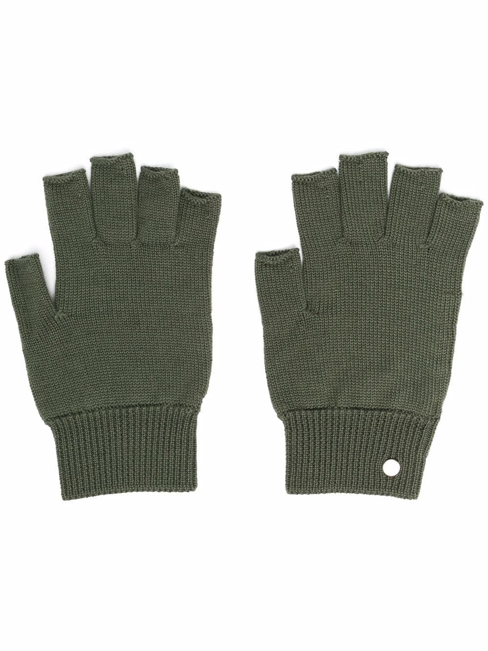 fingerless cashmere gloves - 1