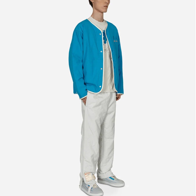 Men's Air Jordan x Union Crossover Solid Color Printing Logo reversible Long Sleeves Jacket US Editi - 6
