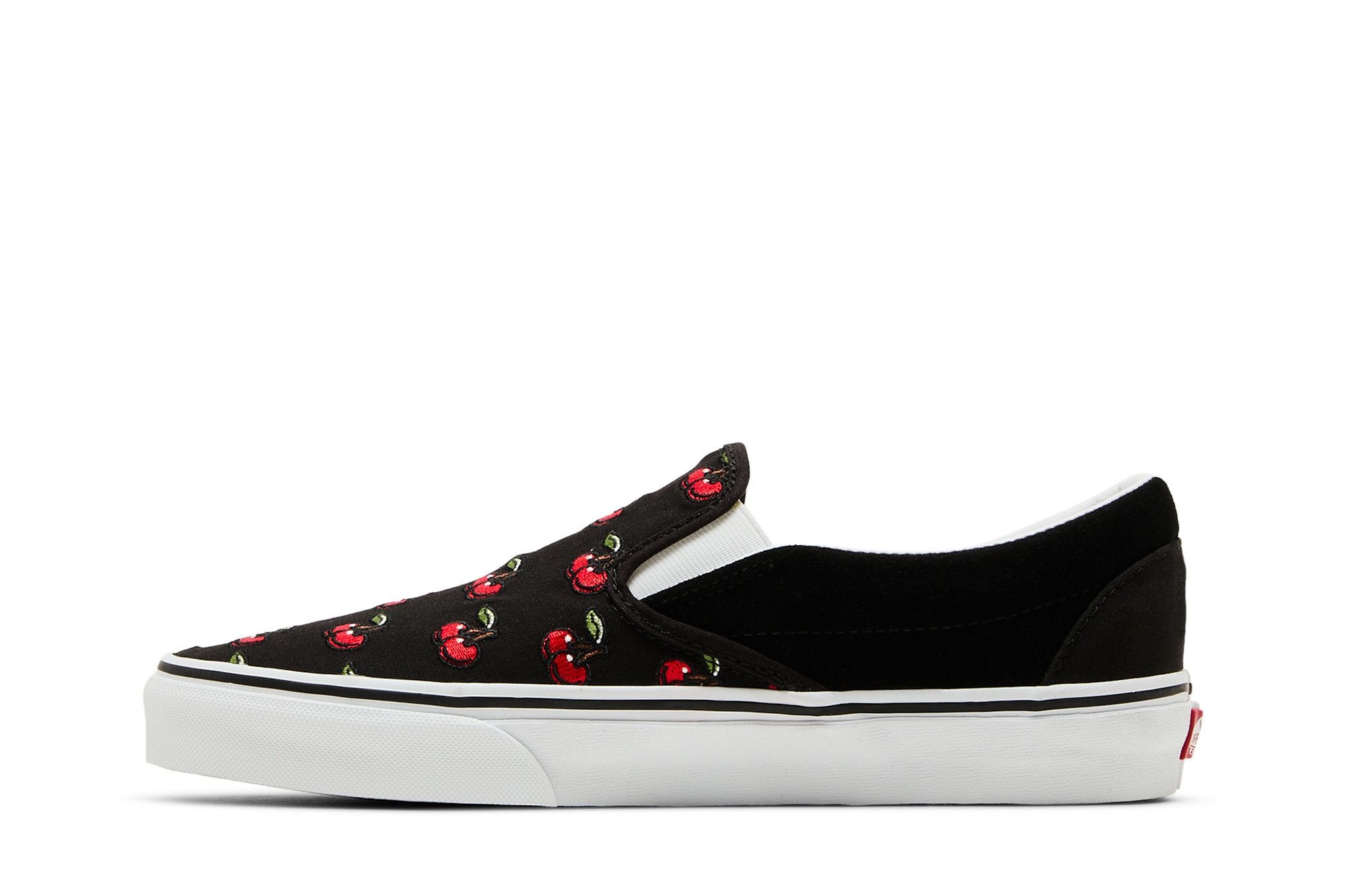 Classic Slip-On 'Cherries Black' - 3