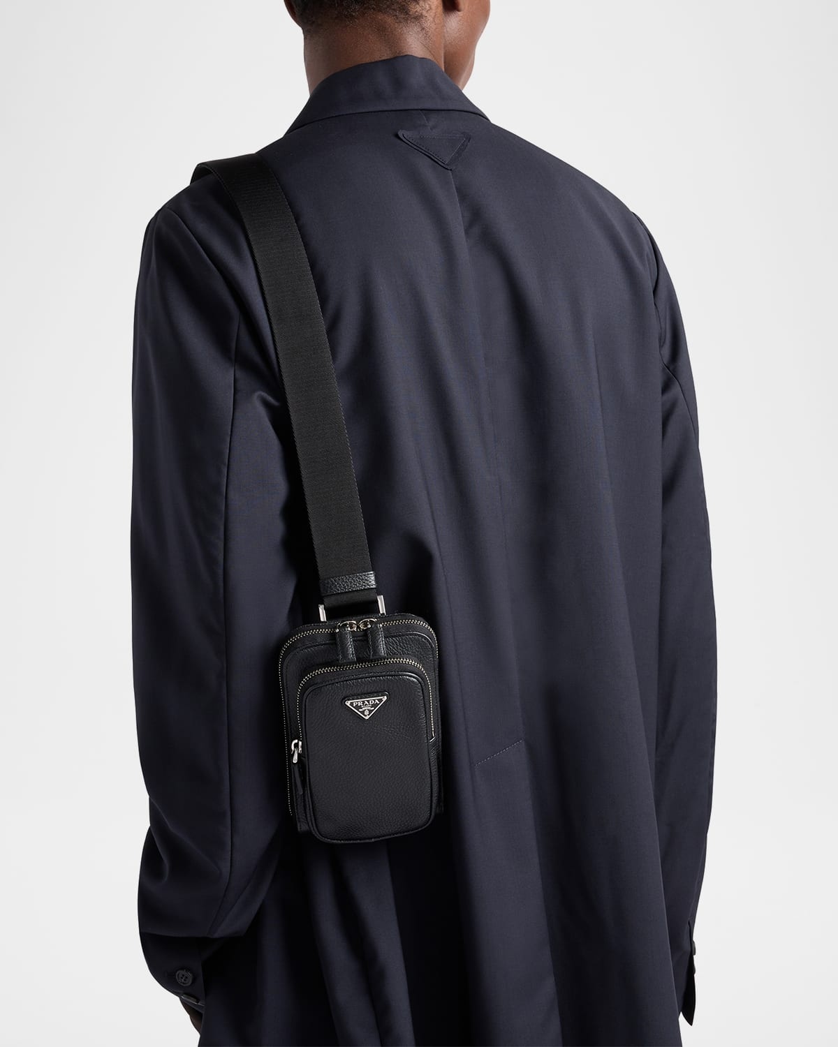 Men's Vitello Daino Sling Bag - 2