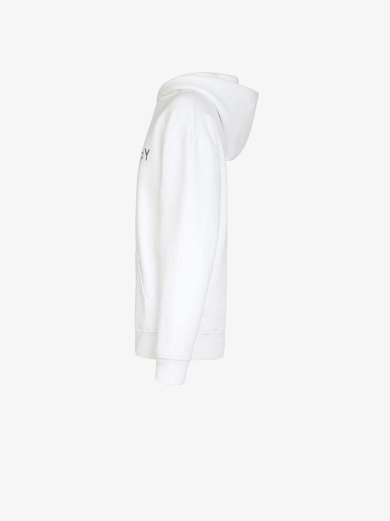 GIVENCHY embroidered hoodie 3