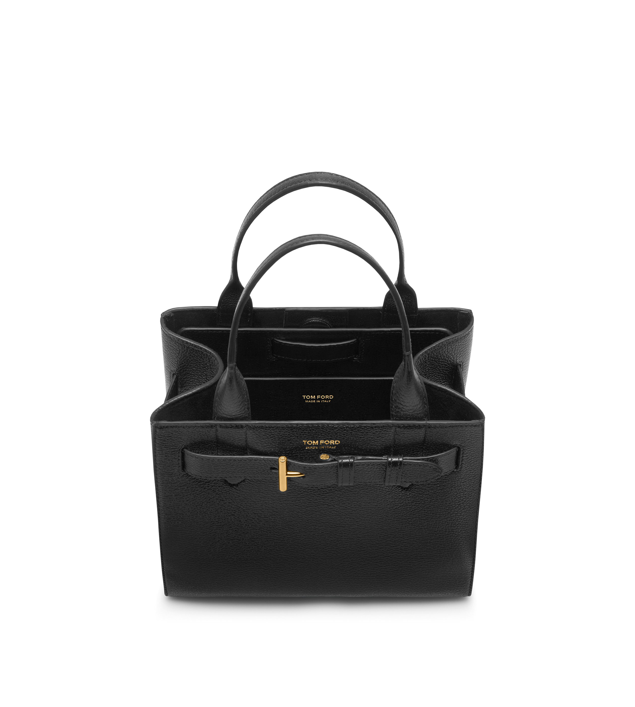 GRAIN LEATHER AUDREY SMALL TOTE - 4