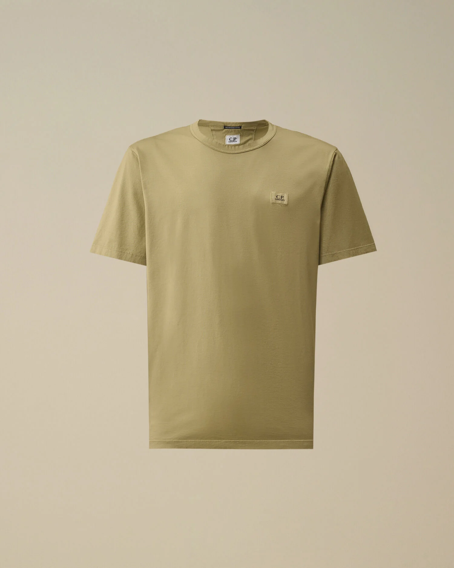 Mercerized Jersey 70/2 Gasato Short Sleeve Patch T-Shirt - 1