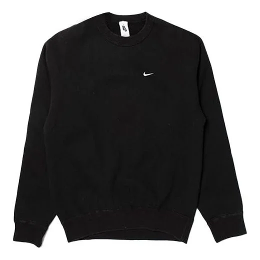 Nike Lab Nrg Fleece Crew Round Neck Pullover Black DA2252-010 - 1