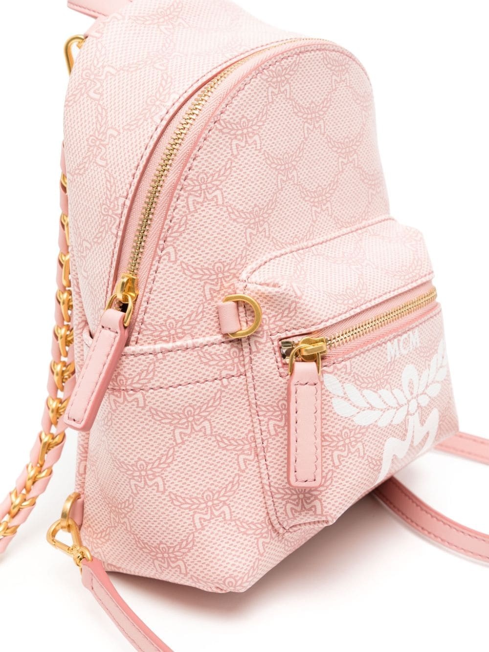 small Stark Lauretos monogram backpack - 3