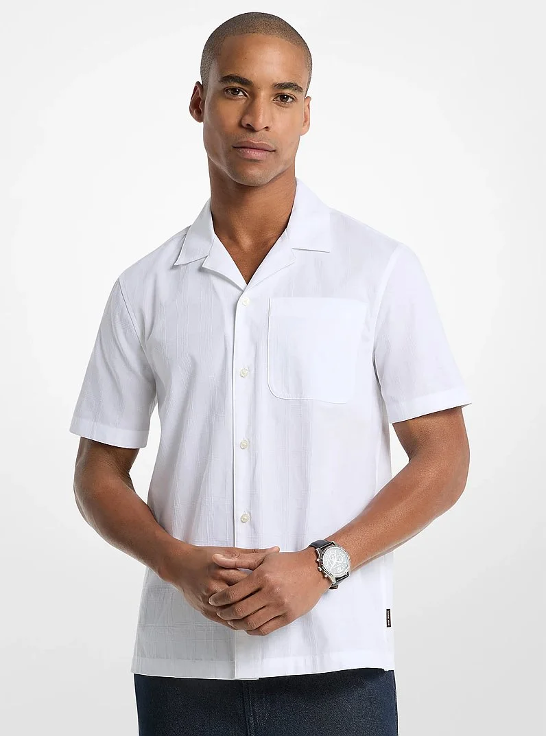 Cotton Short-Sleeve Shirt - 1
