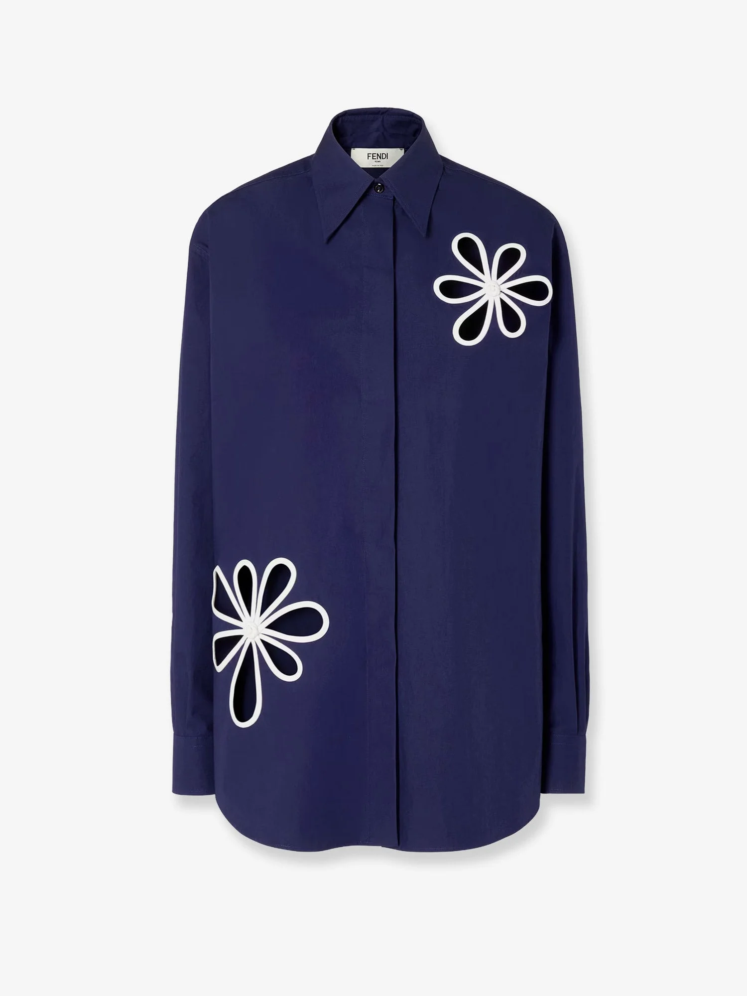 Fendi Women Cotton Popelin Shirt - 1