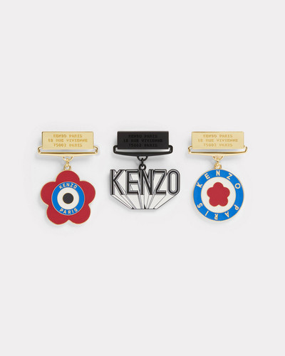 KENZO Set of 3 KENZO Stamp medals outlook