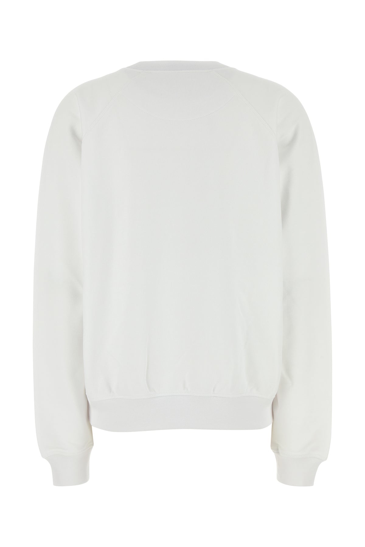 White cotton oversize sweatshirt - 2