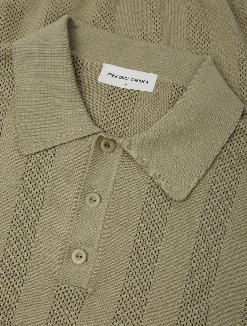 FRESCOBOL CARIOCA VIDAL COTTON JACQUARD POLO outlook