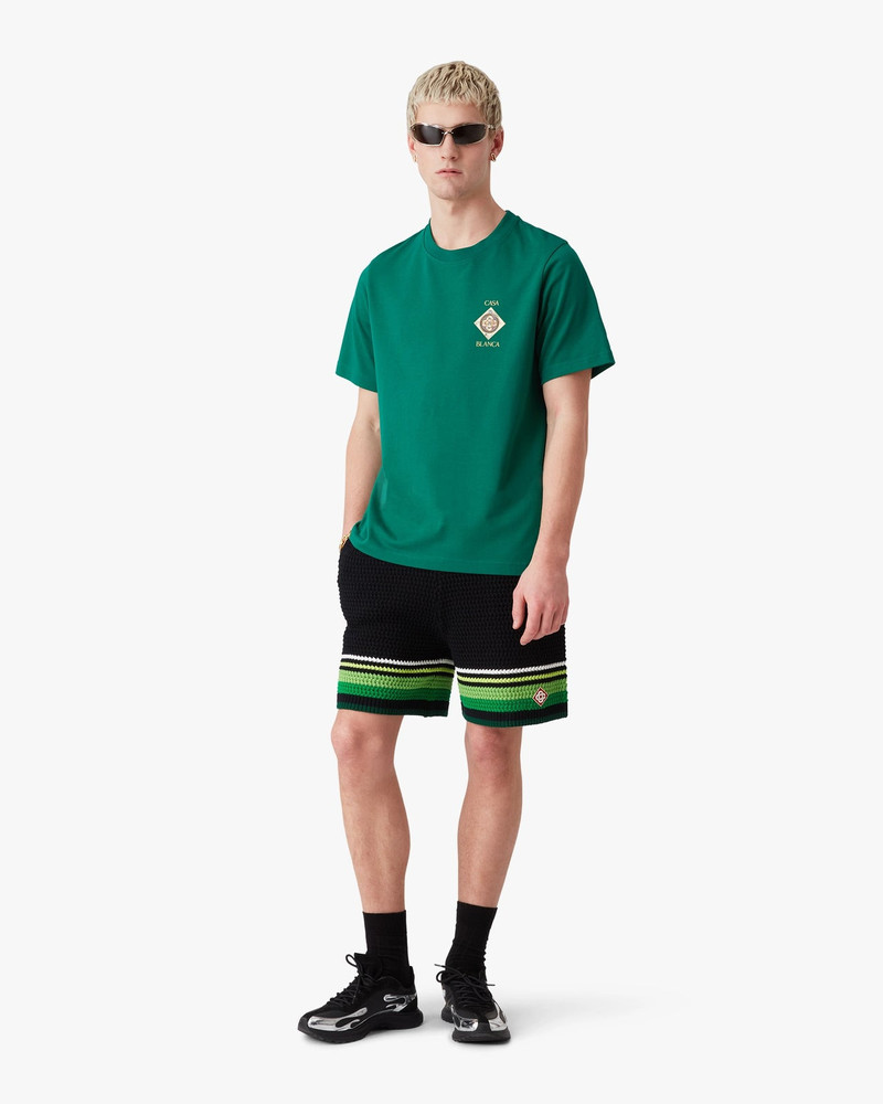 CASABLANCA Plafond Orne De Musique Short Sleeve T-Shirt | Casablanca Paris outlook