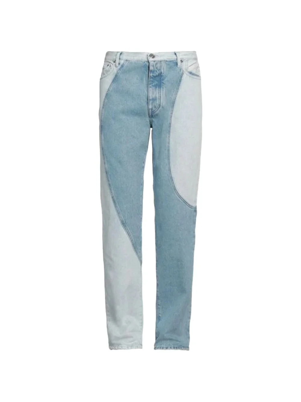blue denim jeans - 1