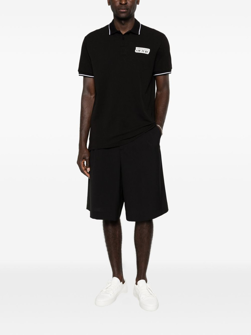 VERSACE JEANS COUTURE logo-detail polo shirt outlook