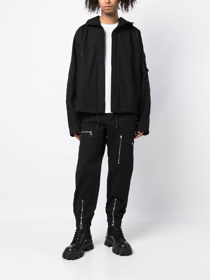 JUUN.J drawstring hood shirt jacket outlook