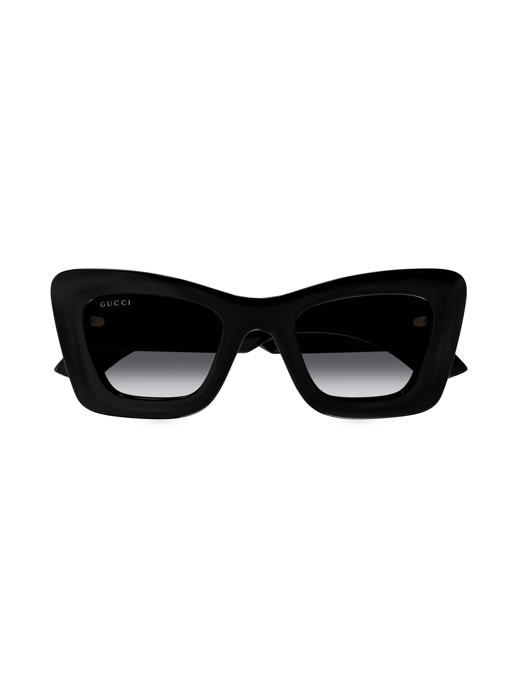 Women's La Piscine 49MM Cat-Eye Sunglasses - Black Grey Gradient - 1