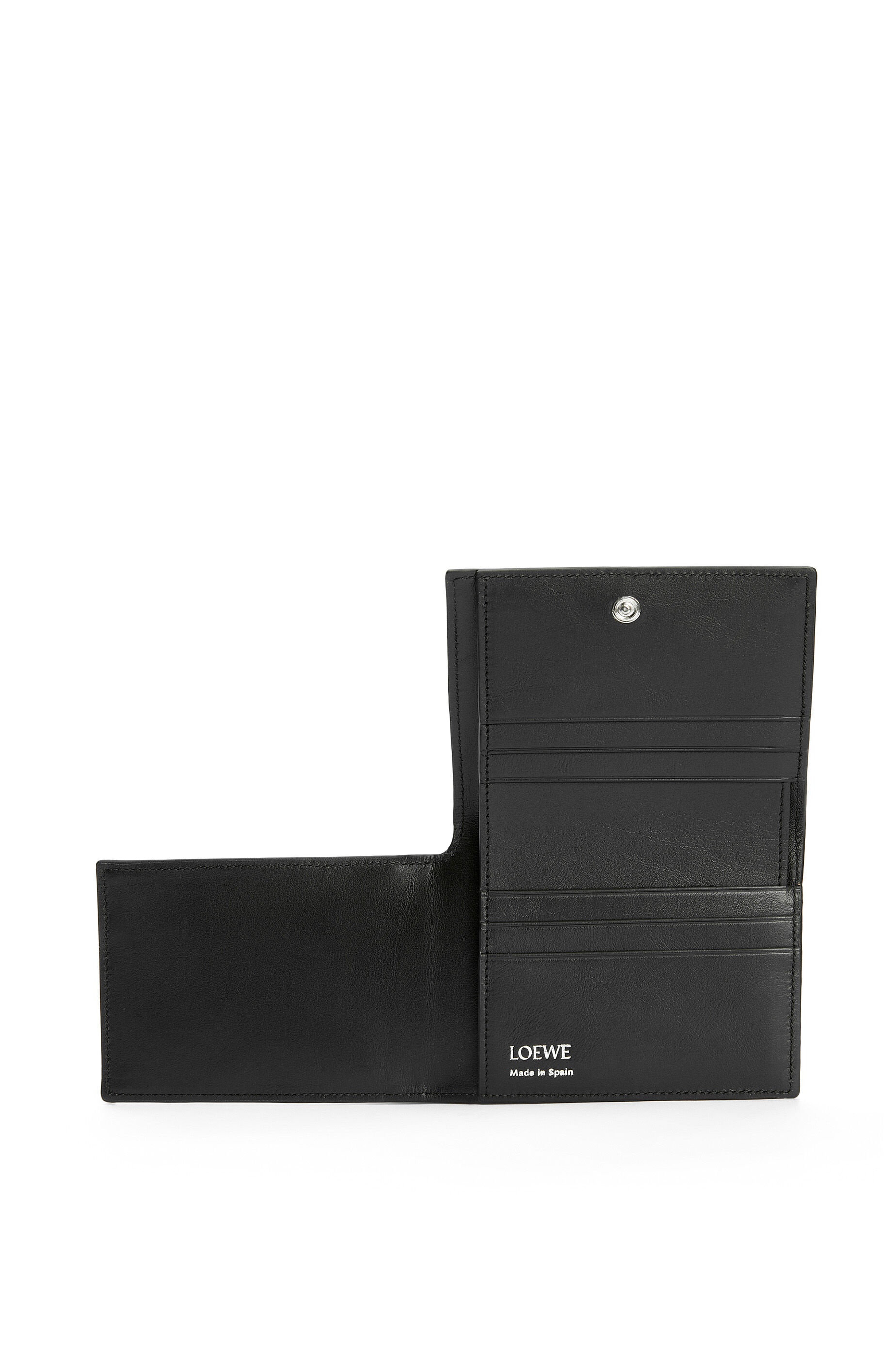 Folded wallet in shiny nappa calfskin - 2