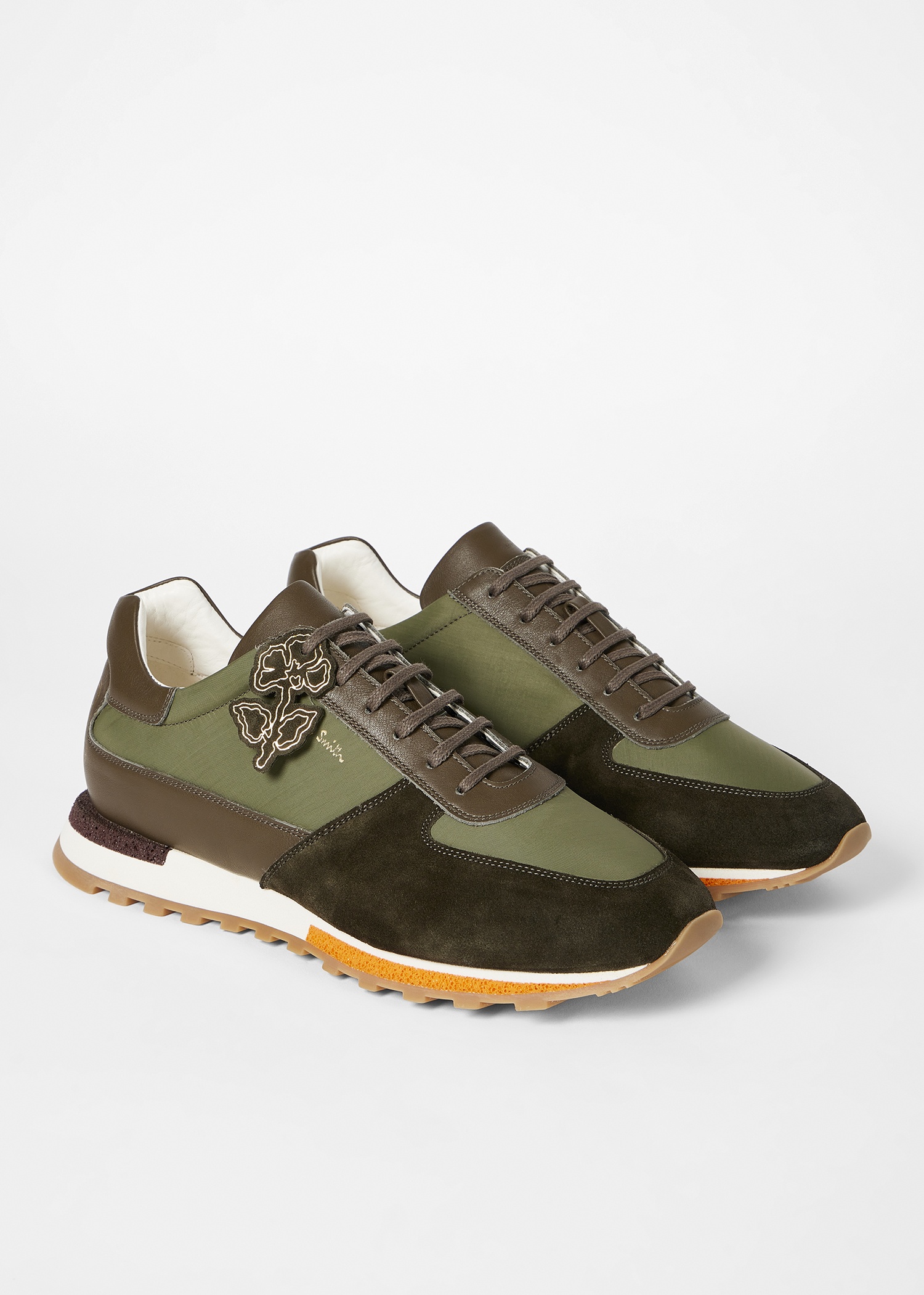 Khaki 'Velo' Trainers - 4