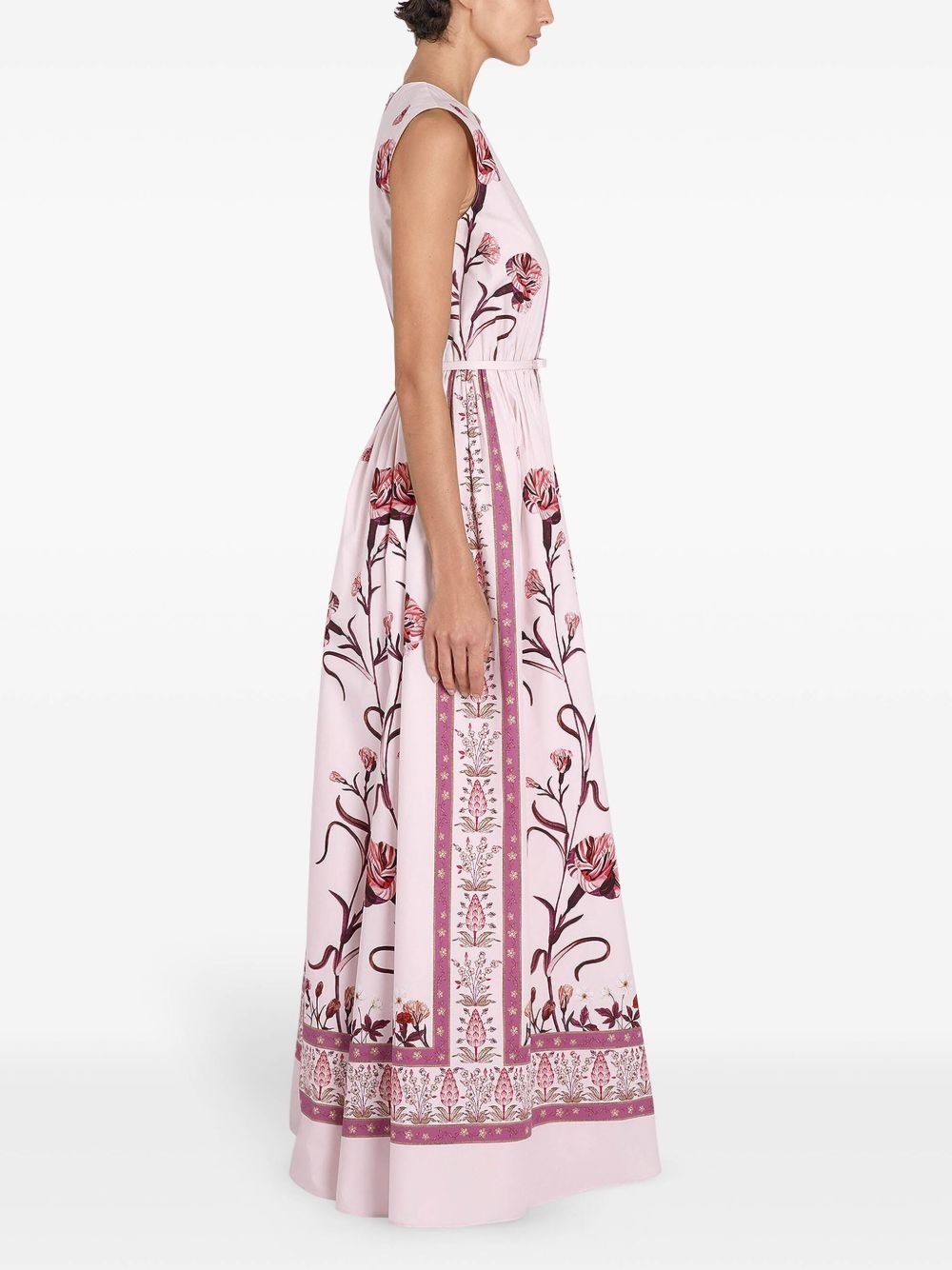 floral-print dress - 3