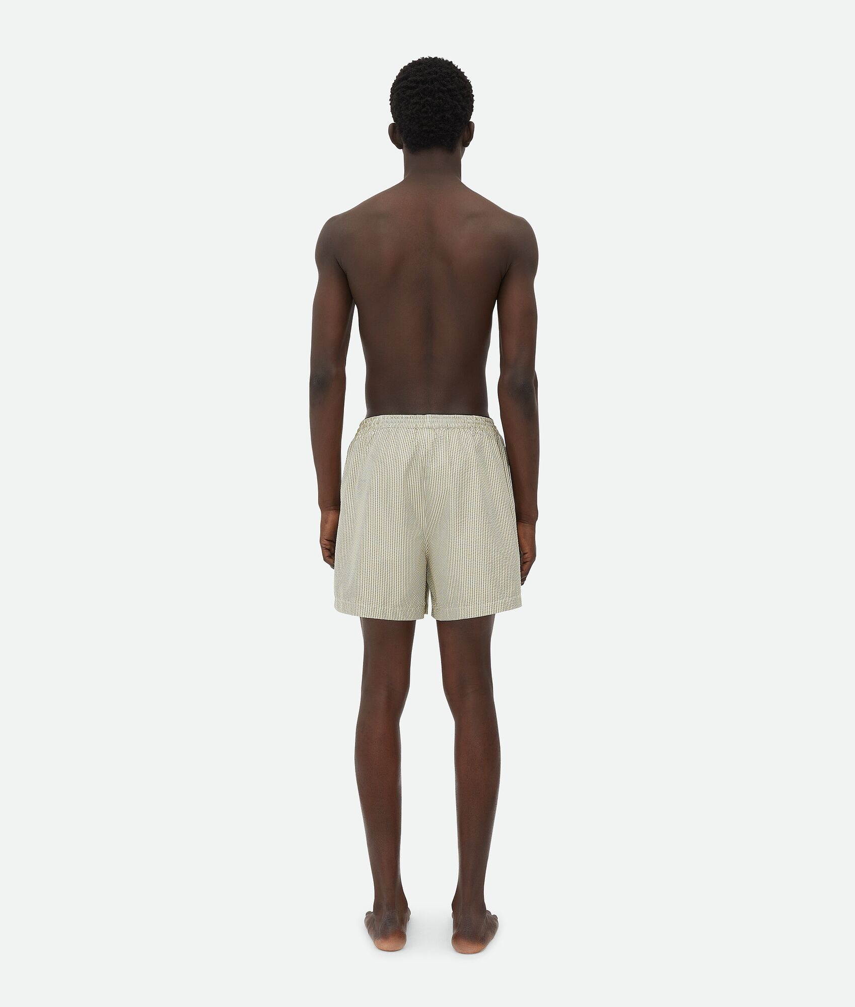Seersucker Swim Shorts - 3