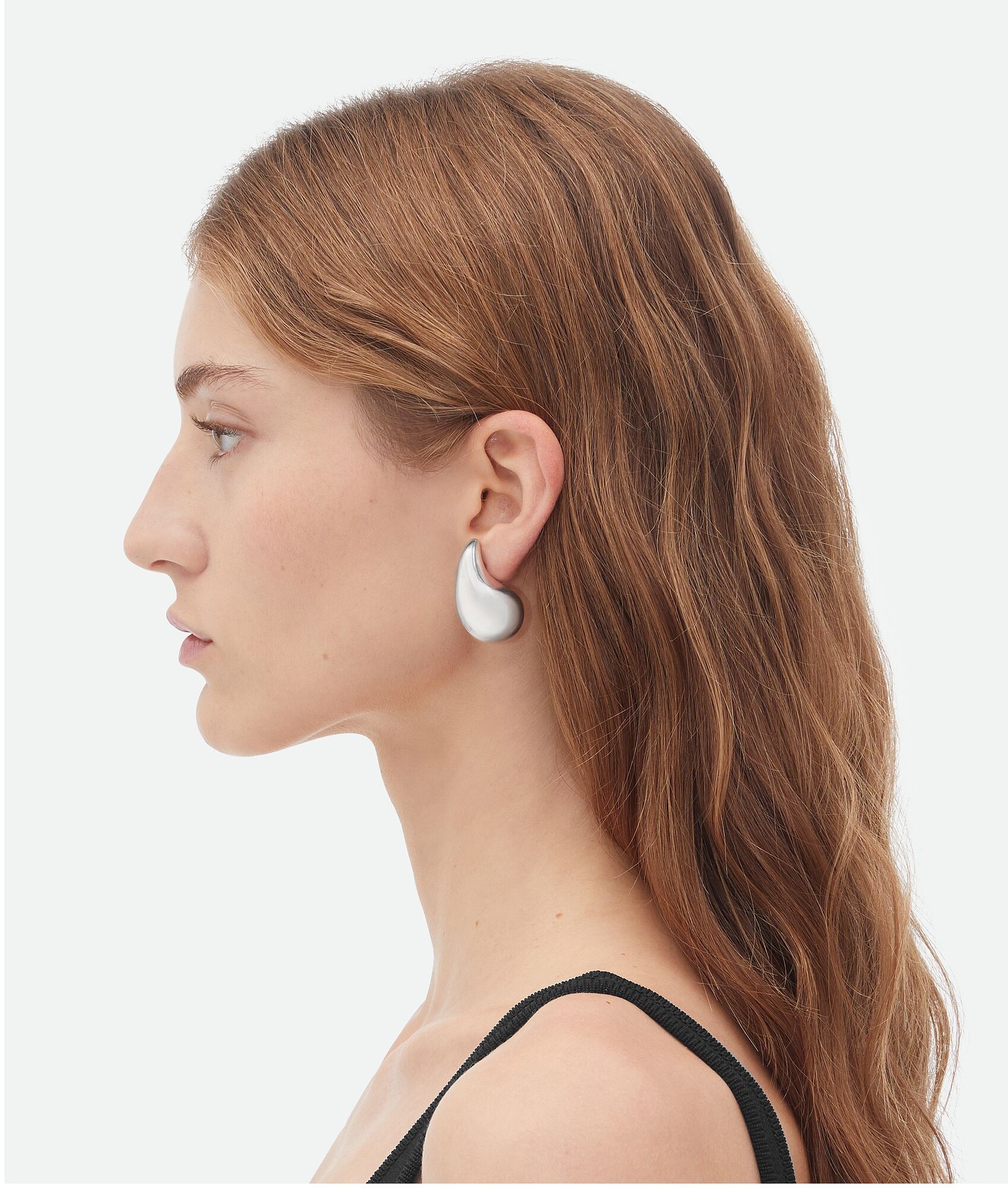 Bottega Veneta – Drop Earrings Silver - 3