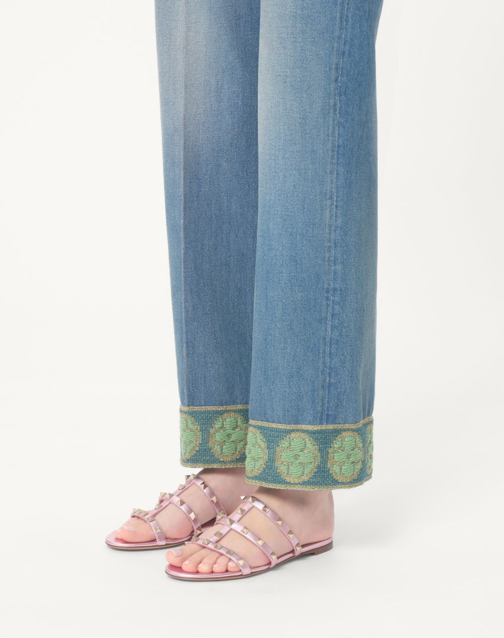 Rockstud sandals - 7