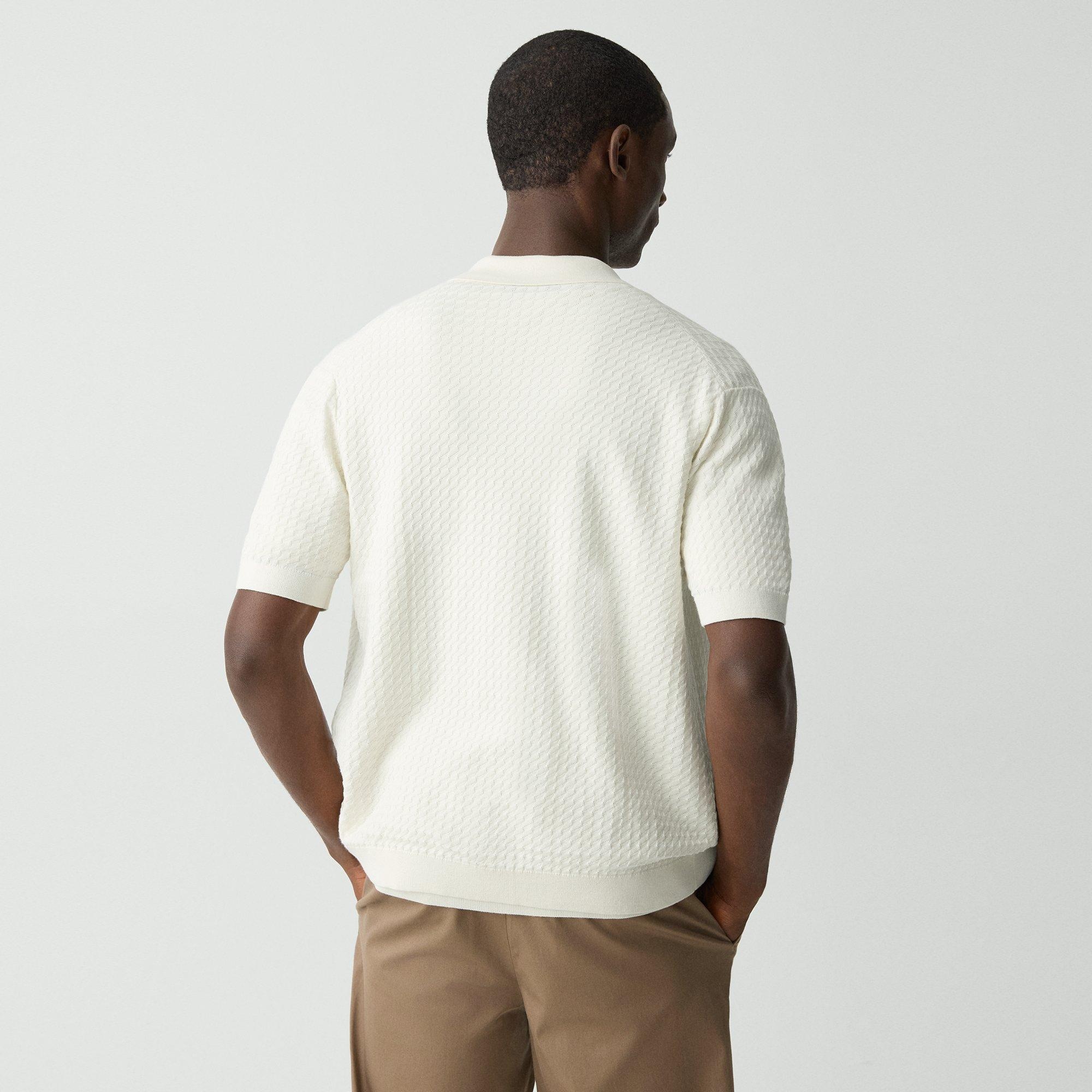 Cairn Short-Sleeve Sweater in Cotton - 4