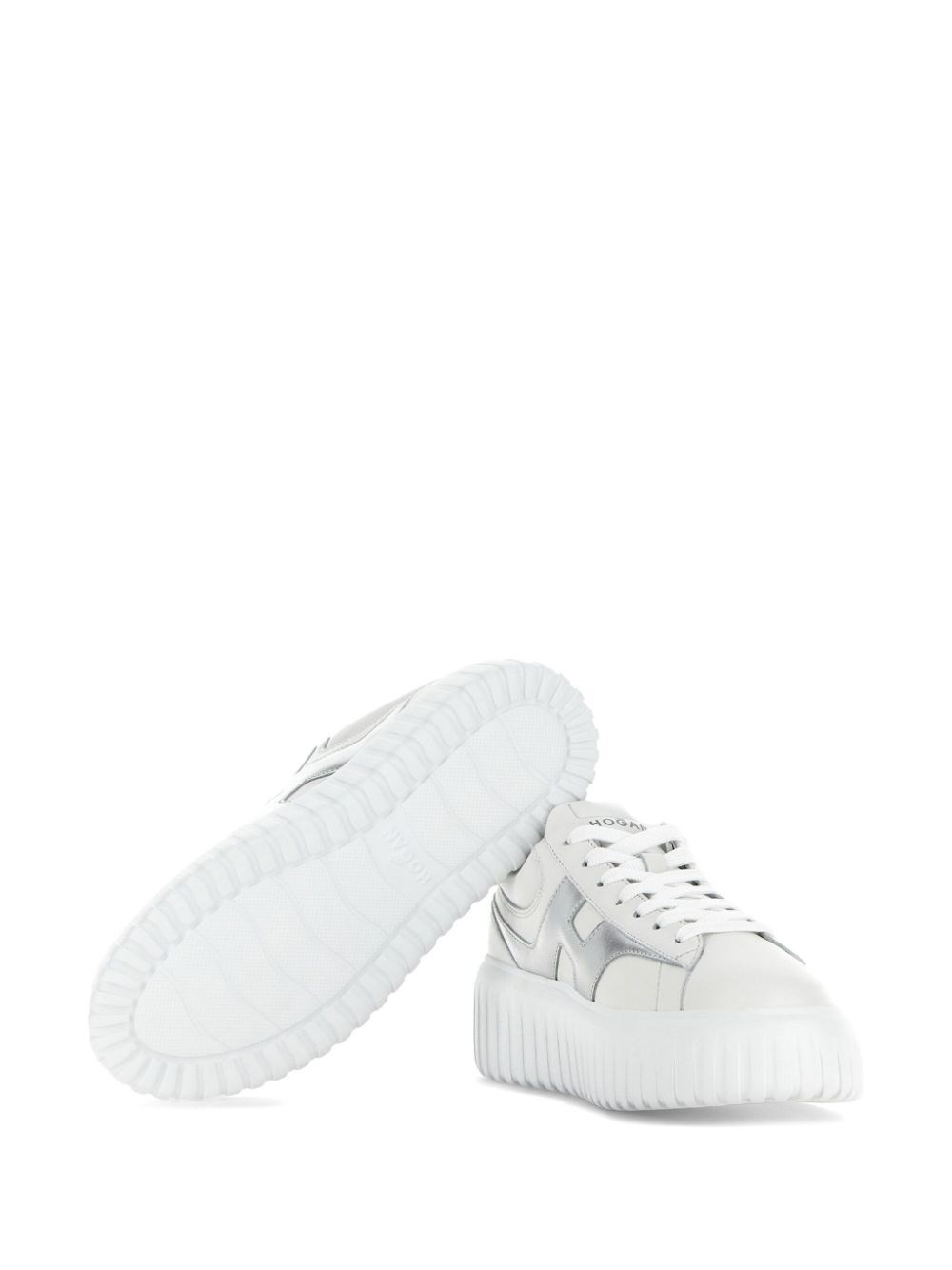 H-Stripes leather sneakers - 3