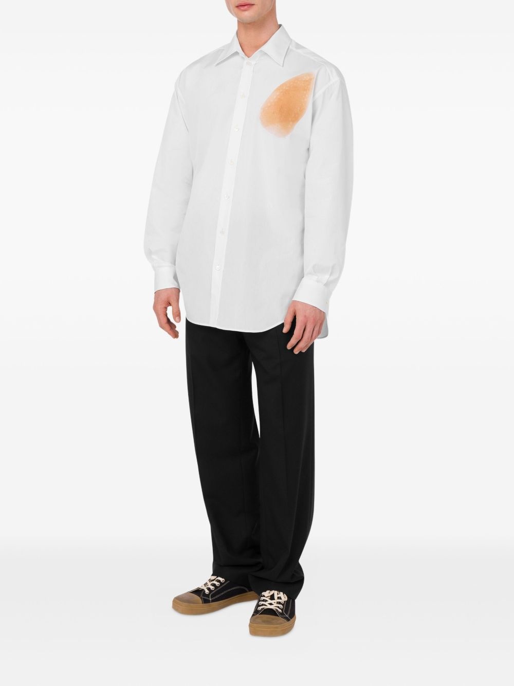 abstract-print shirt - 2