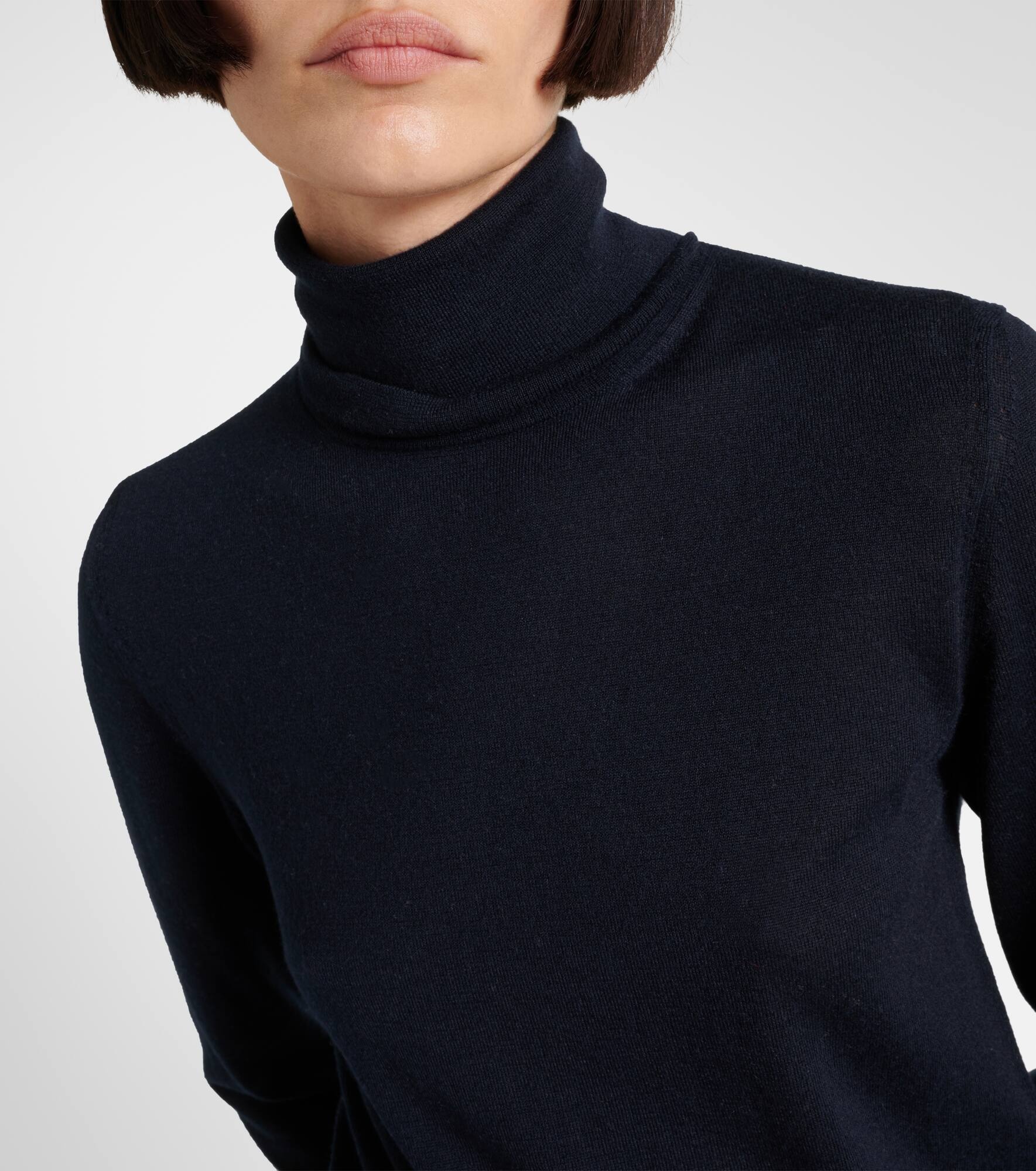 Dolcevita cashmere turtleneck top - 4
