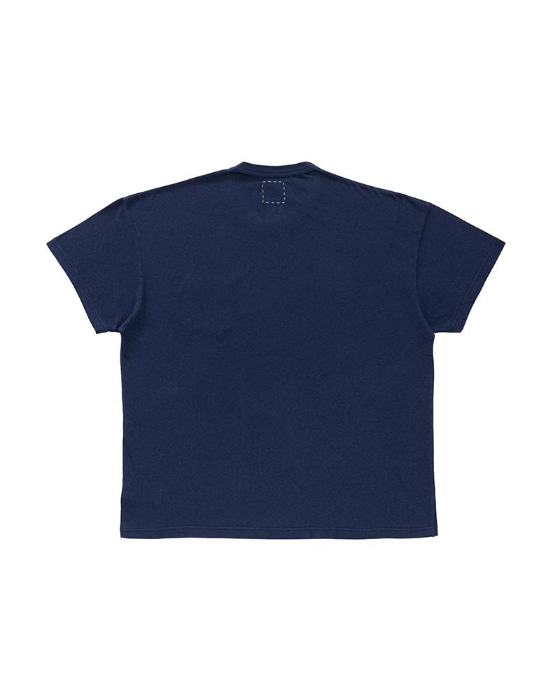 visvim ULTIMATE JUMBO II TEE S/S NAVY outlook