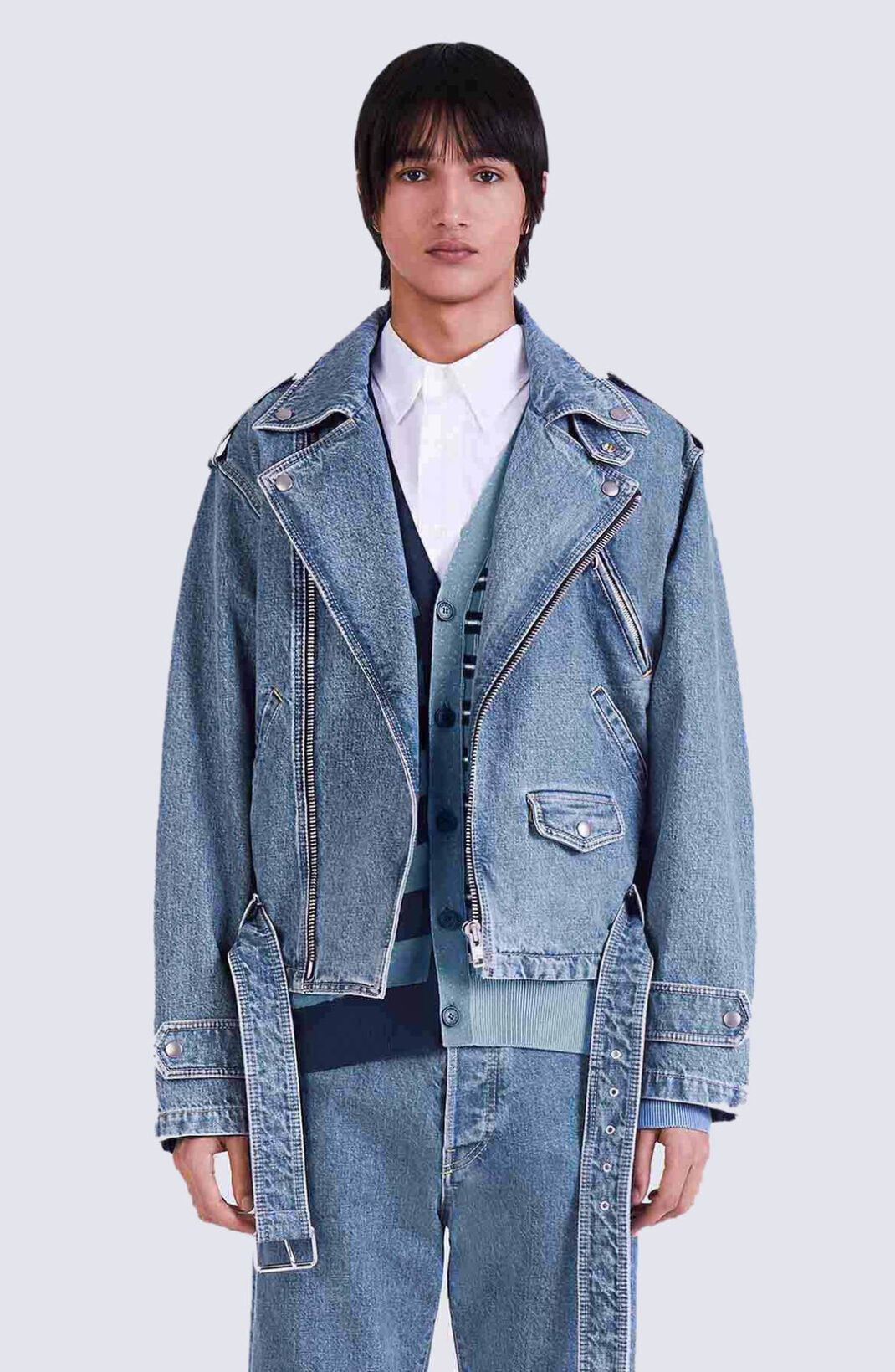 Denim perfecto jacket - 5