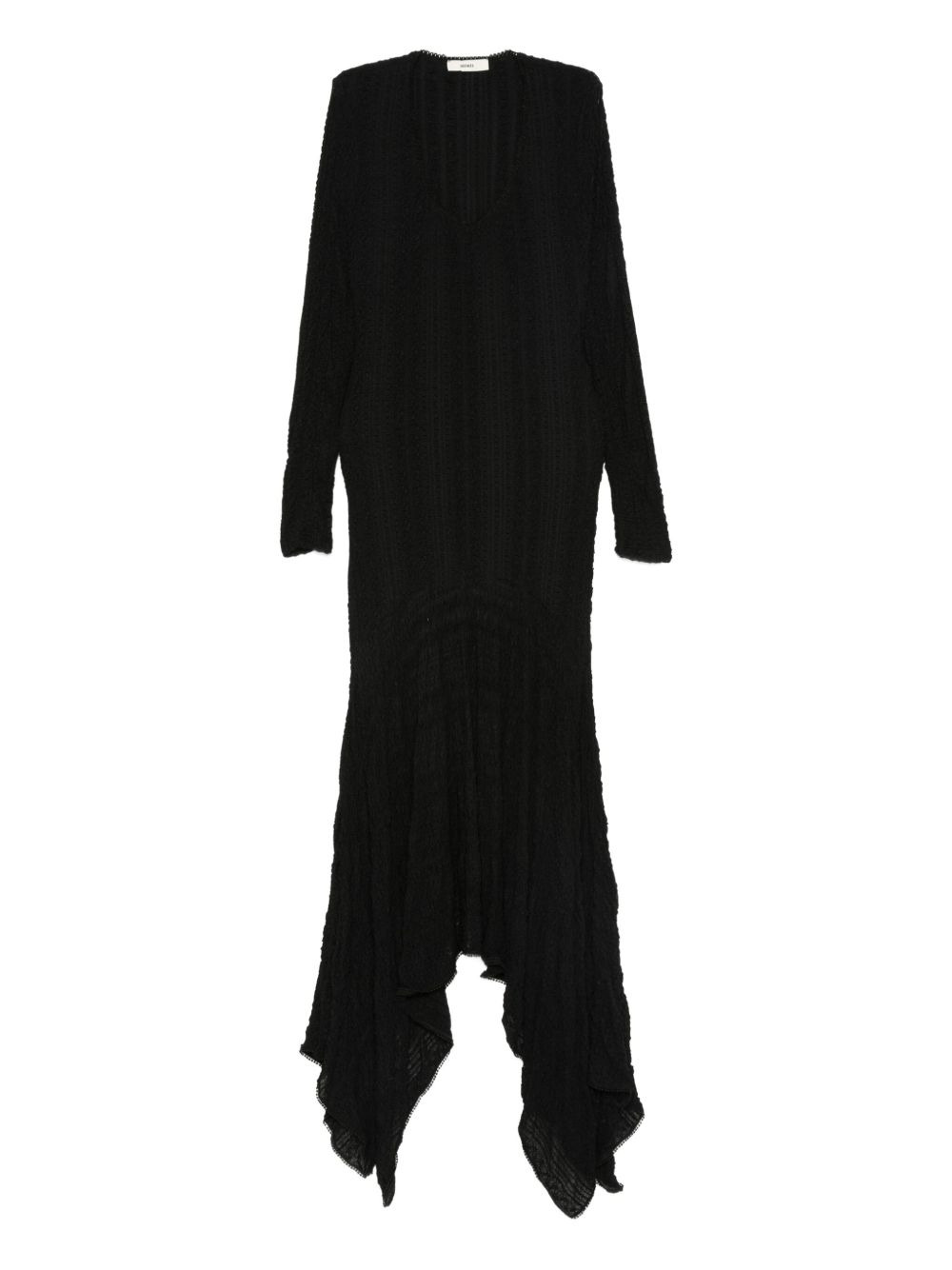 Olle textured asymmetric dress - 1