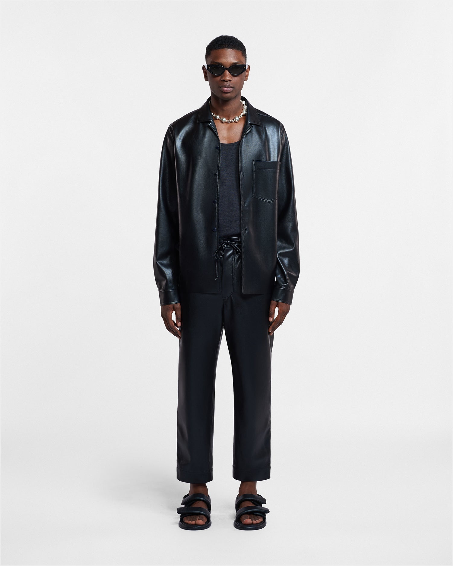 Okobor™ Alt-Leather Long Sleeve Shirt - 3