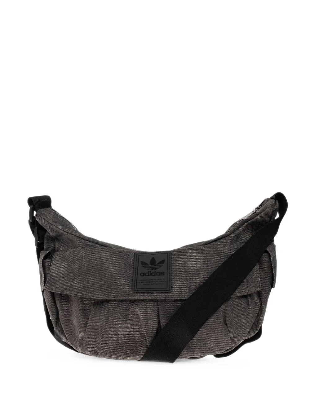 logo-patch messenger bag - 1