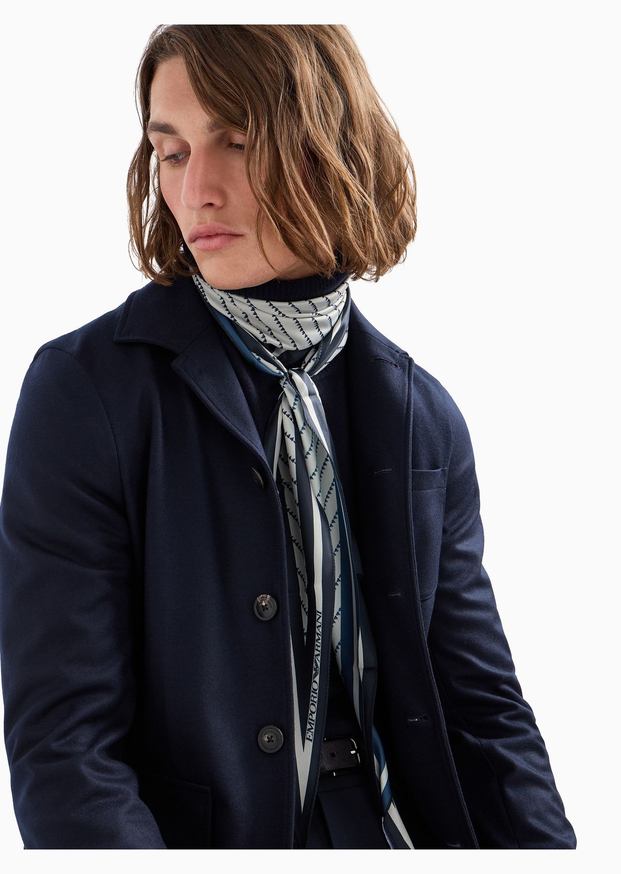 Foulard with all-over print - 3