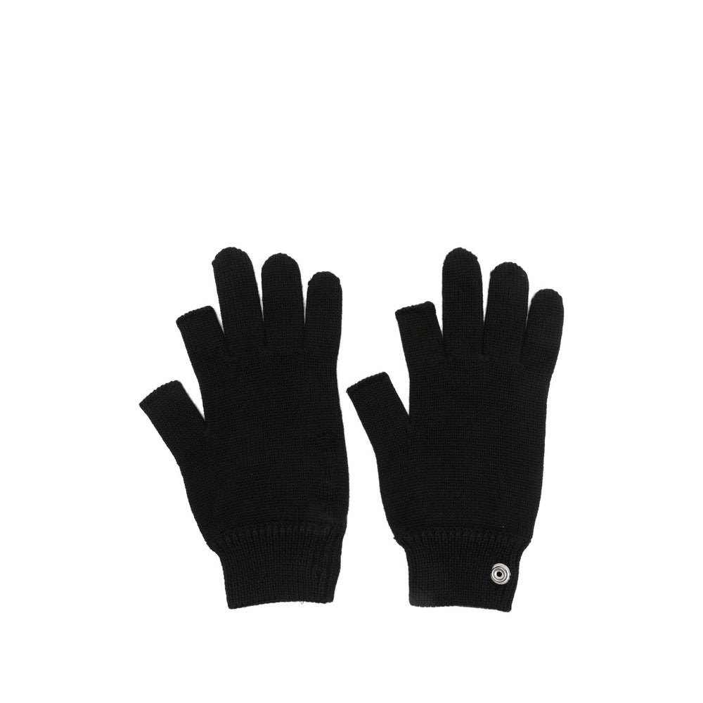 Rick Owens Black Gloves Men - 1