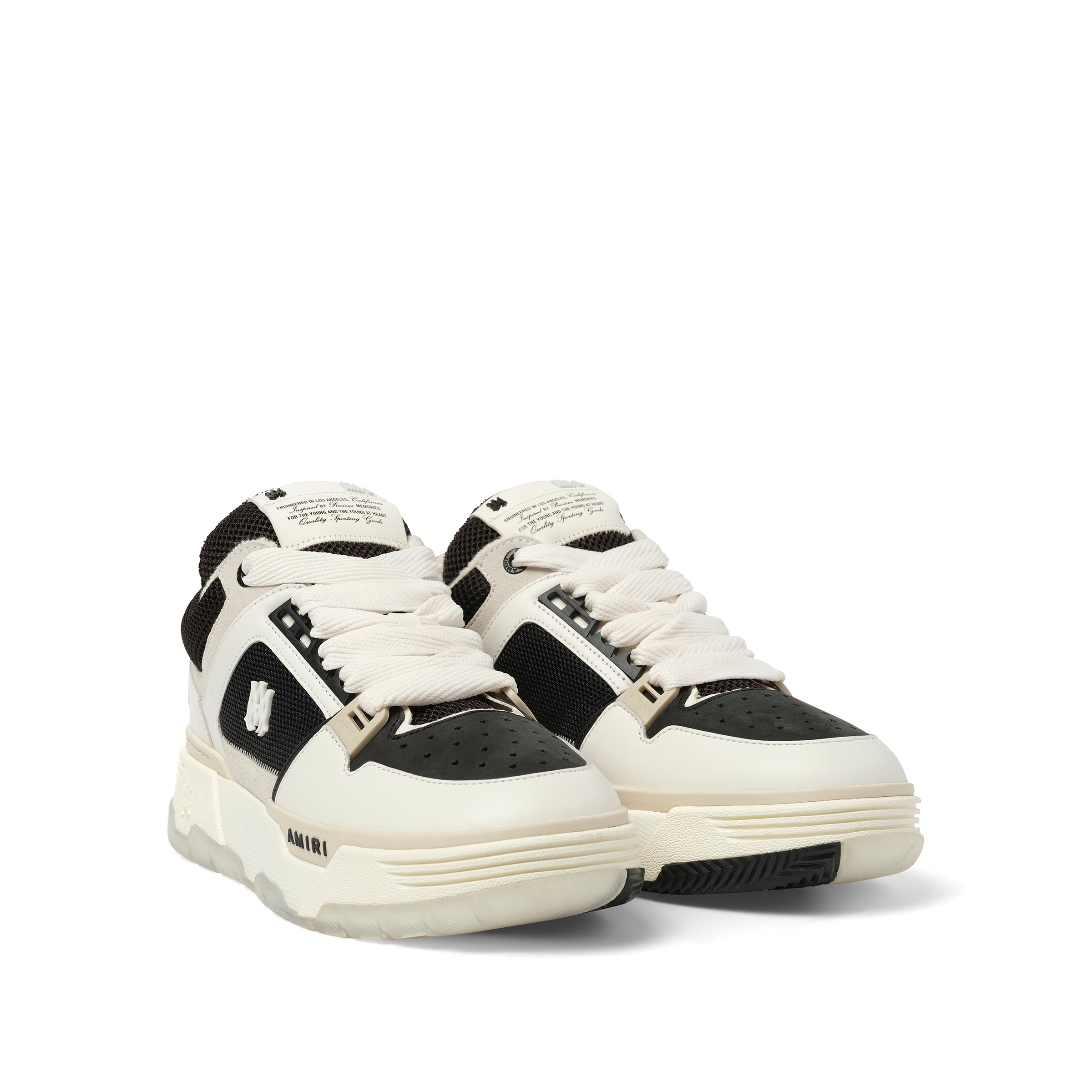 MA-1 Sneaker in Black/Alabaster - 2