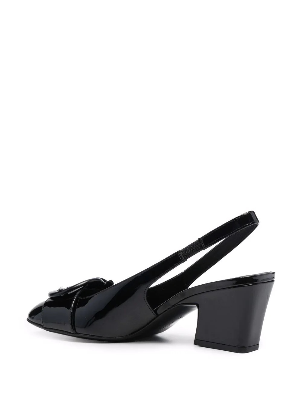 Briget 55 patent leather slingback pumps - 3