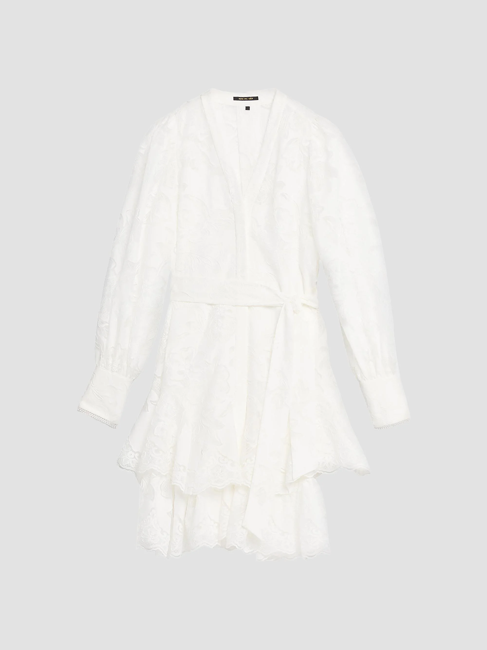 Women's Gillian Lace Tiered Minidress - White - 1