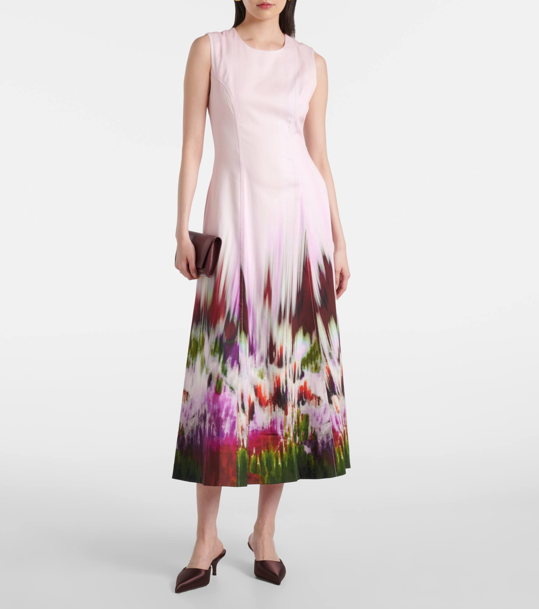 Magnolia cotton and rayon-blend midi dress - 2