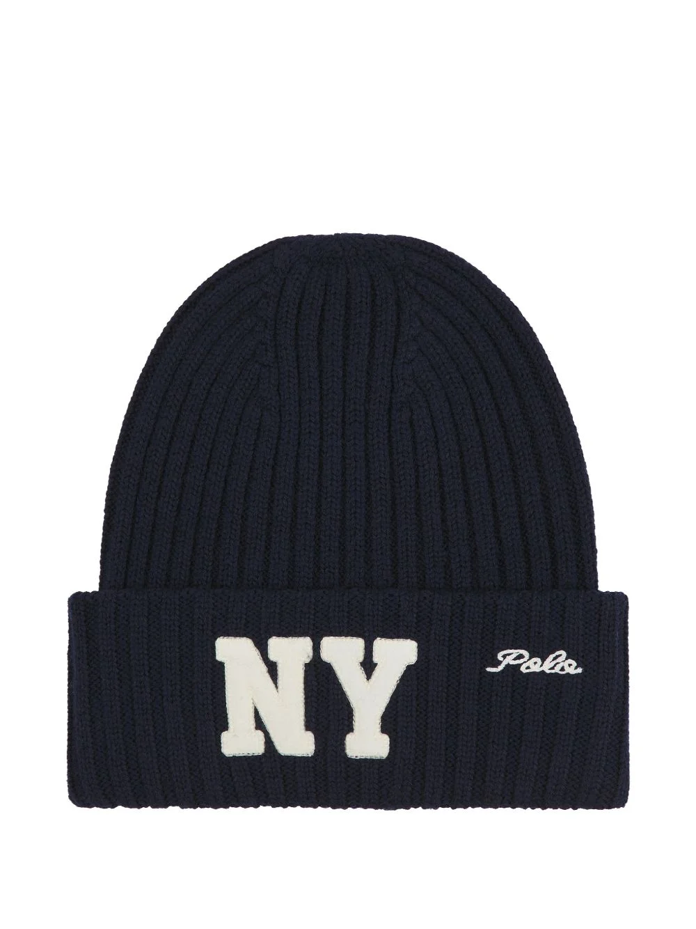NY rib-knit beanie - 1