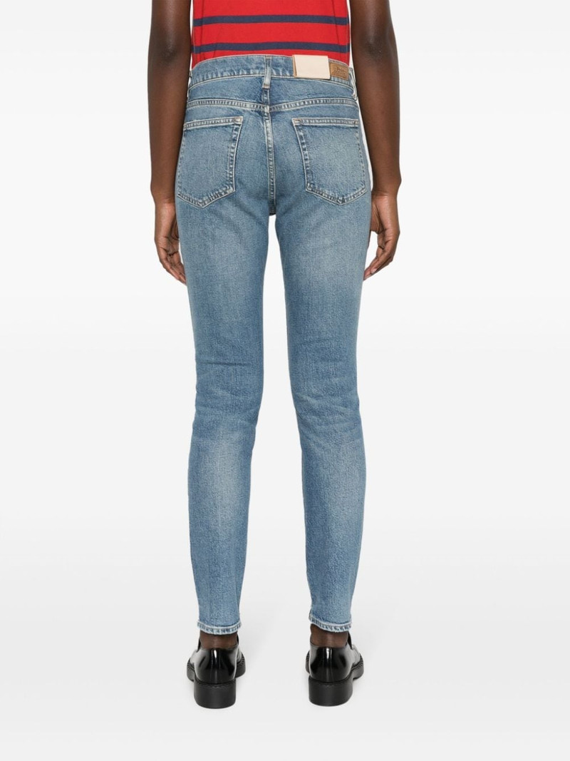 stonewashed cotton skinny jeans 4