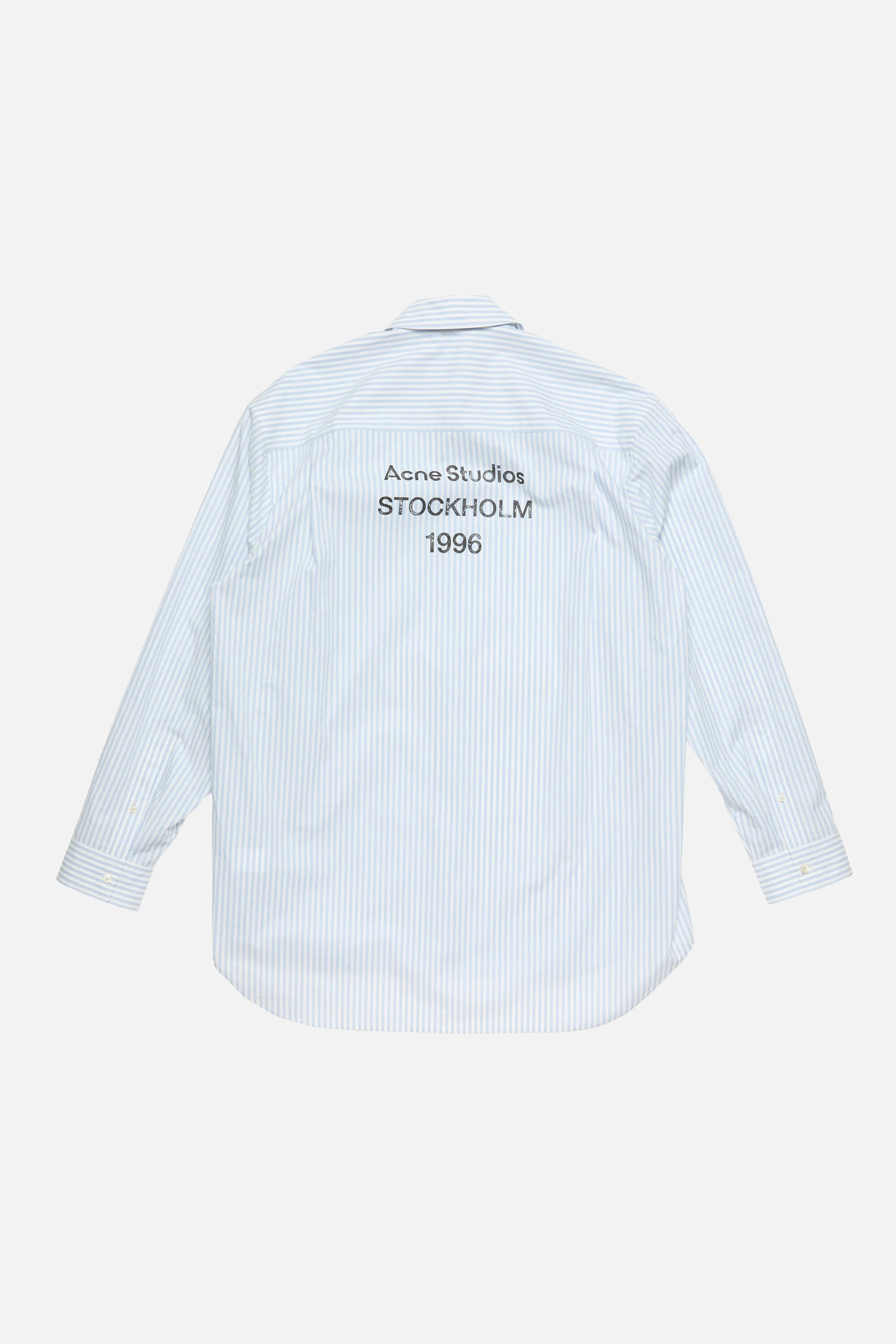 Button-up shirt - Light blue/white - 7