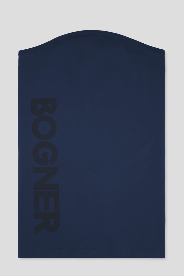 Loop Tubular scarf in Navy blue - 1
