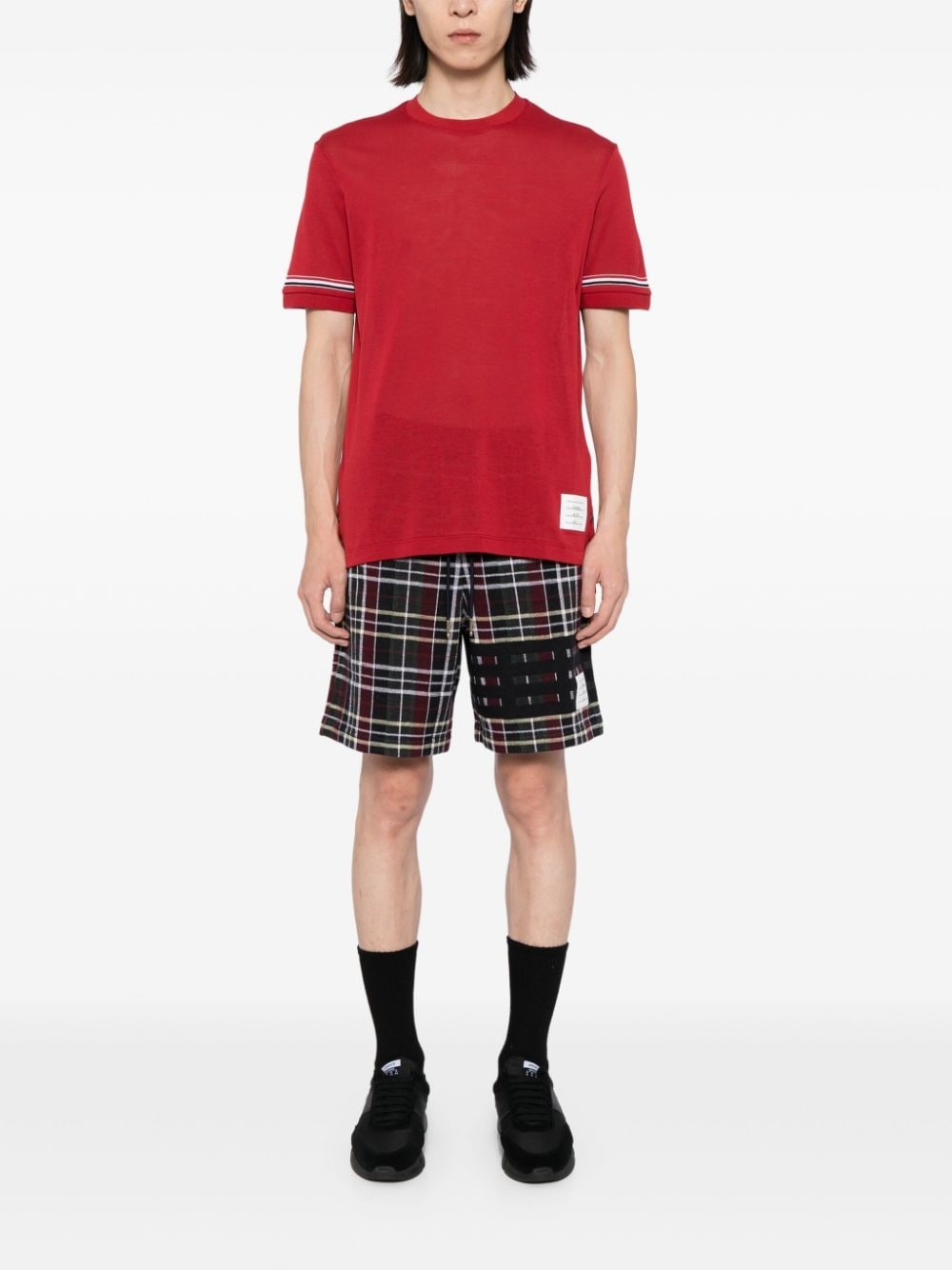 cotton stripe T-shirt - 2